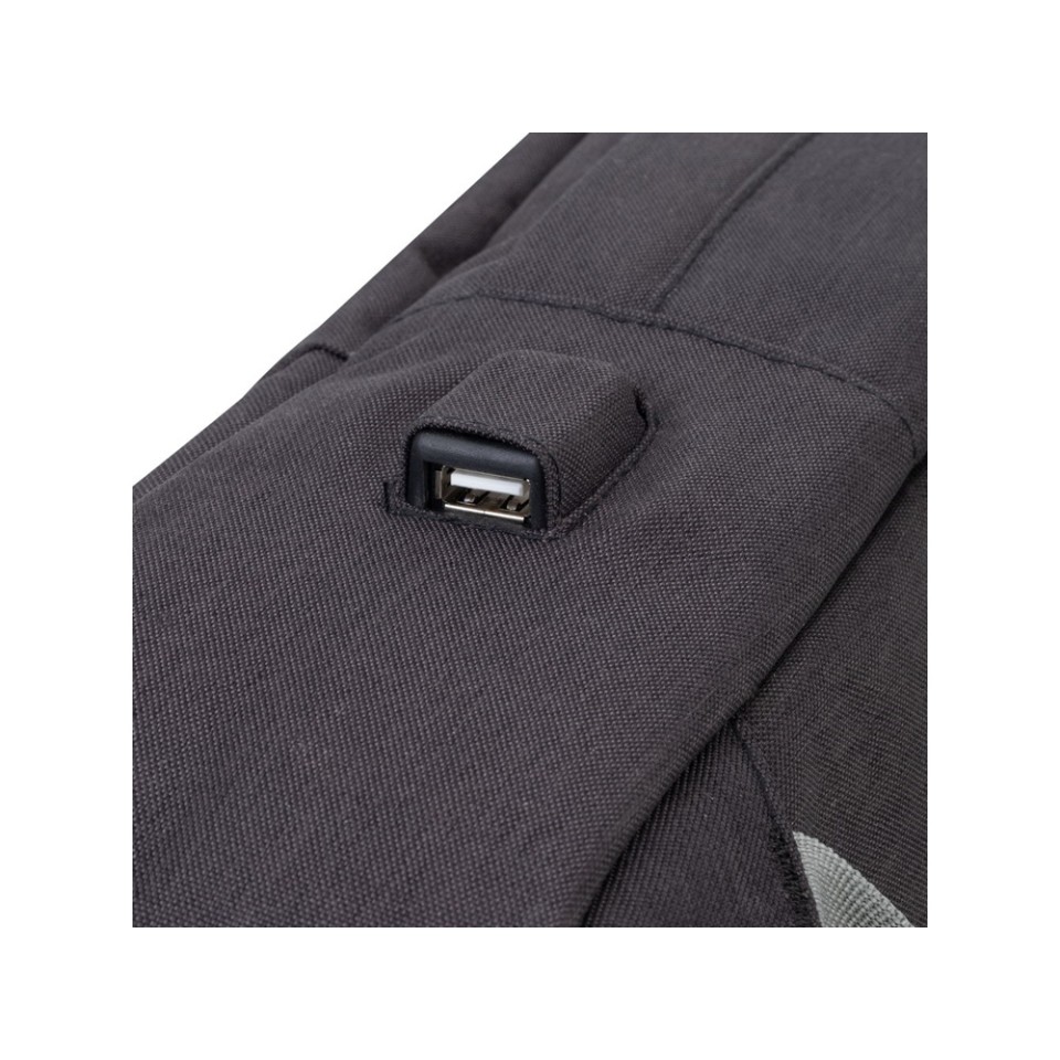 RIVACASE 7562 black рюкзак для ноутбука 15.6", черный
