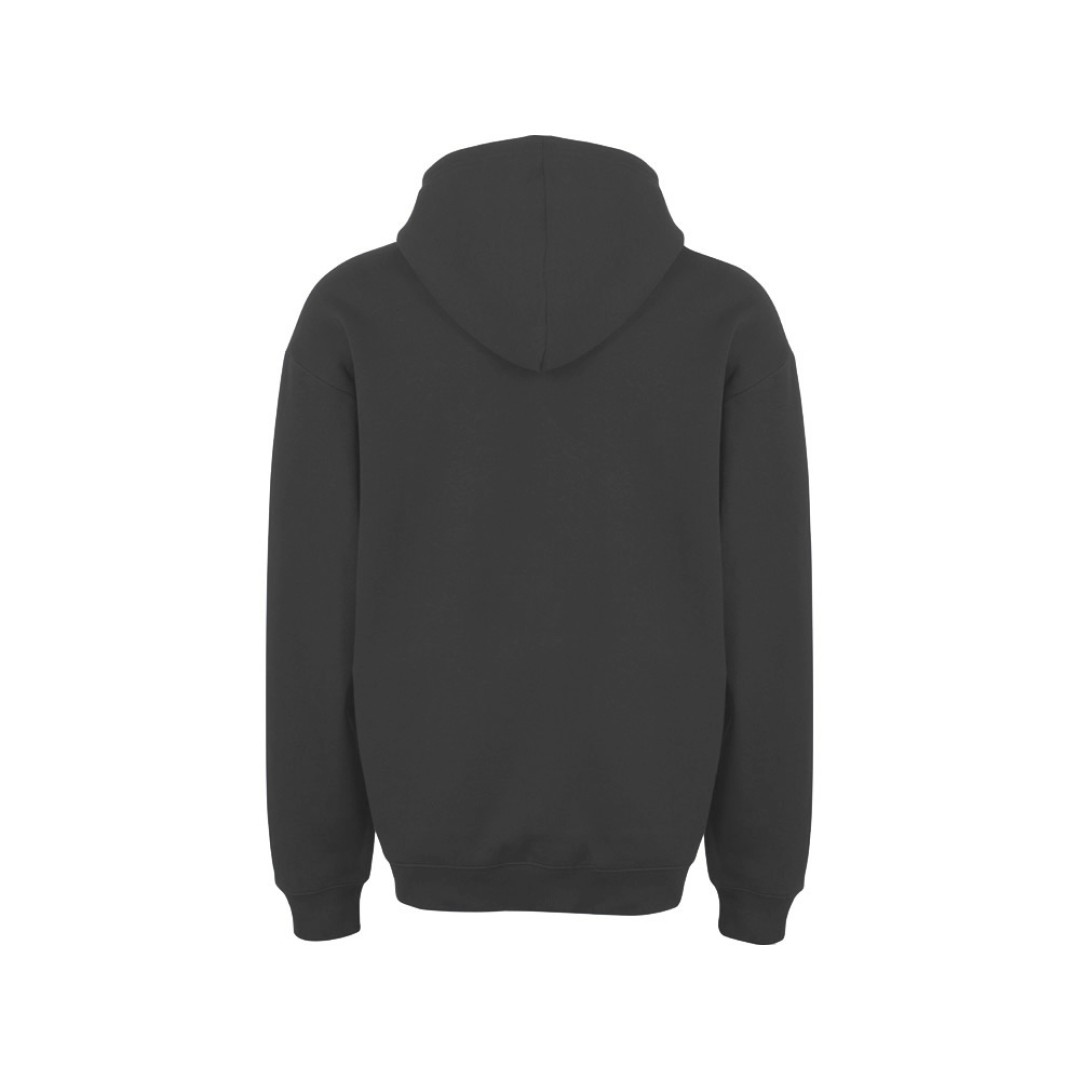 Толстовка с капюшоном оверсайз «Berlin» унисекс, темно-серый