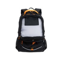 Рюкзак TORBER ROCKIT черный/оранжевый, полиэстер/добби, 32x15x46 см, 22 л