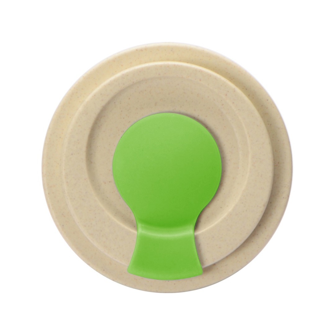 Стакан из пшеничного волокна «Flava», зеленое яблоко