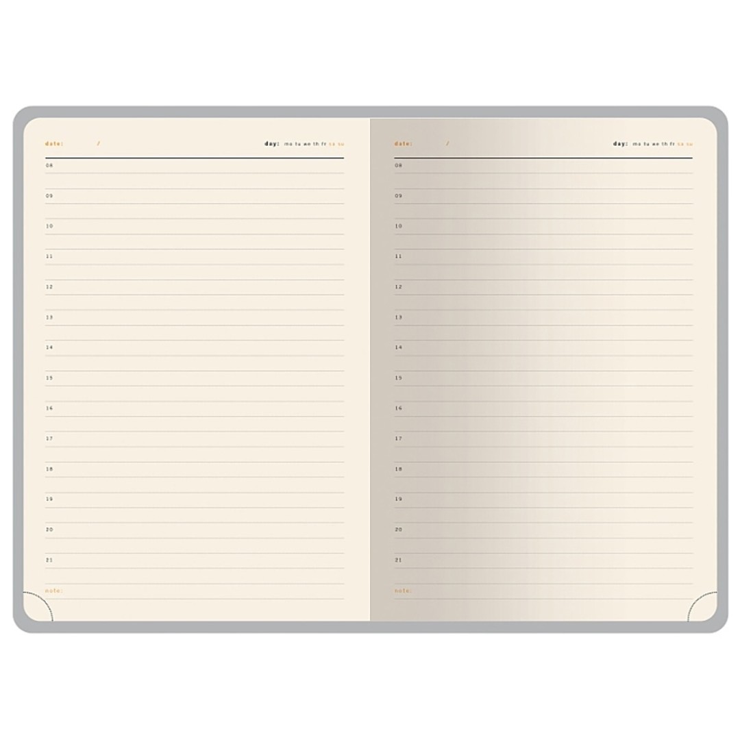 Ежедневник недатированный А5 "Parliament", темно-серый