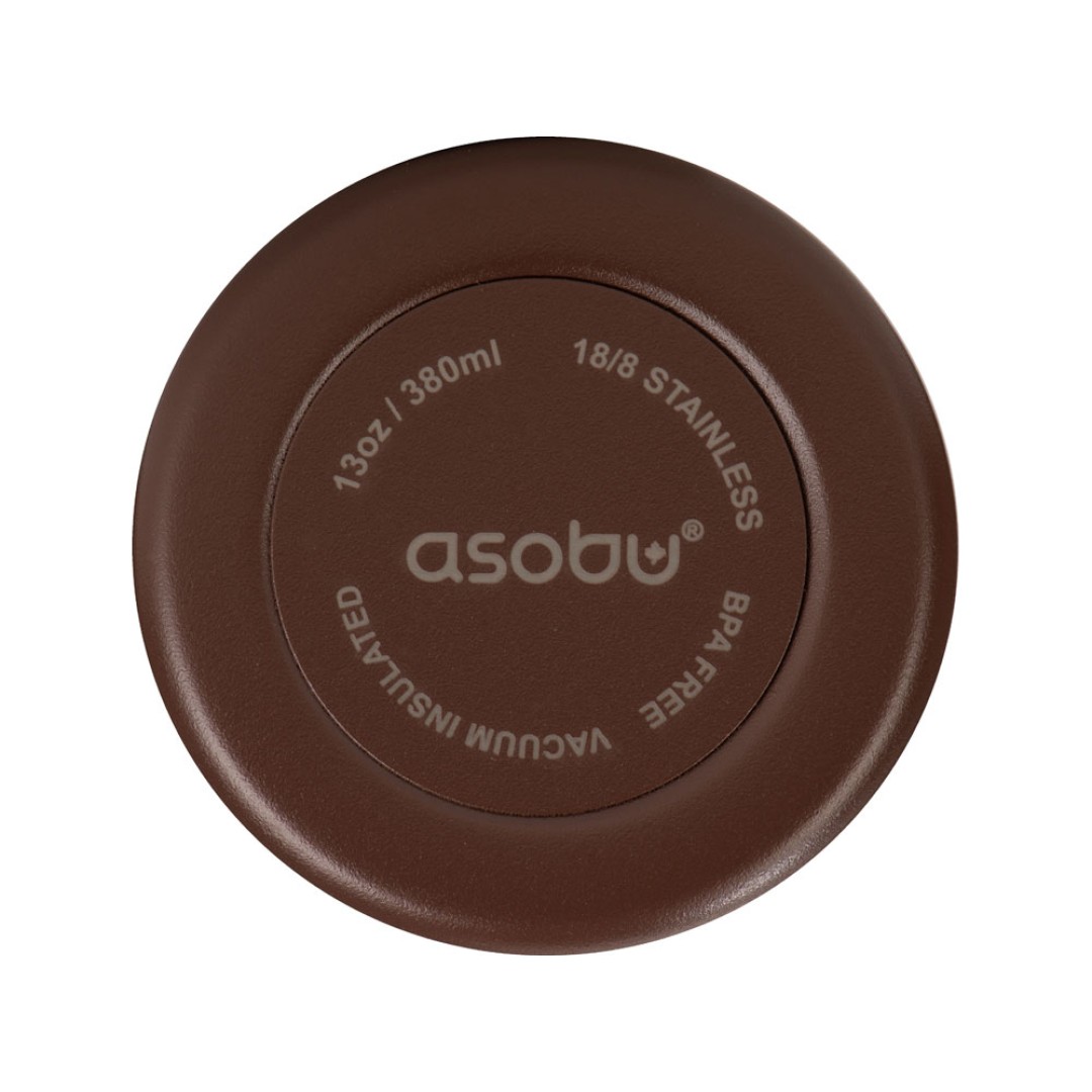 Термокружка CAFe COMPACT, 380 мл, коричневый