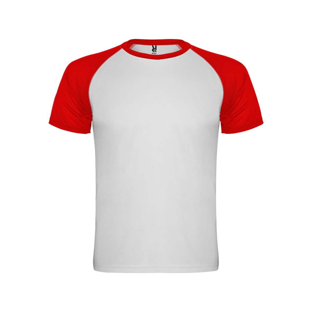 Спортивная футболка "Indianapolis" мужская, белый/красный