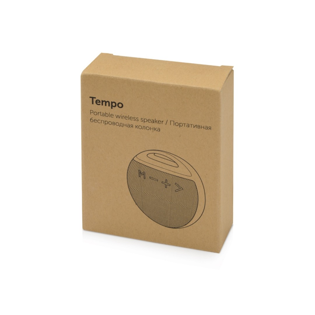 Портативная колонка «Tempo», синий