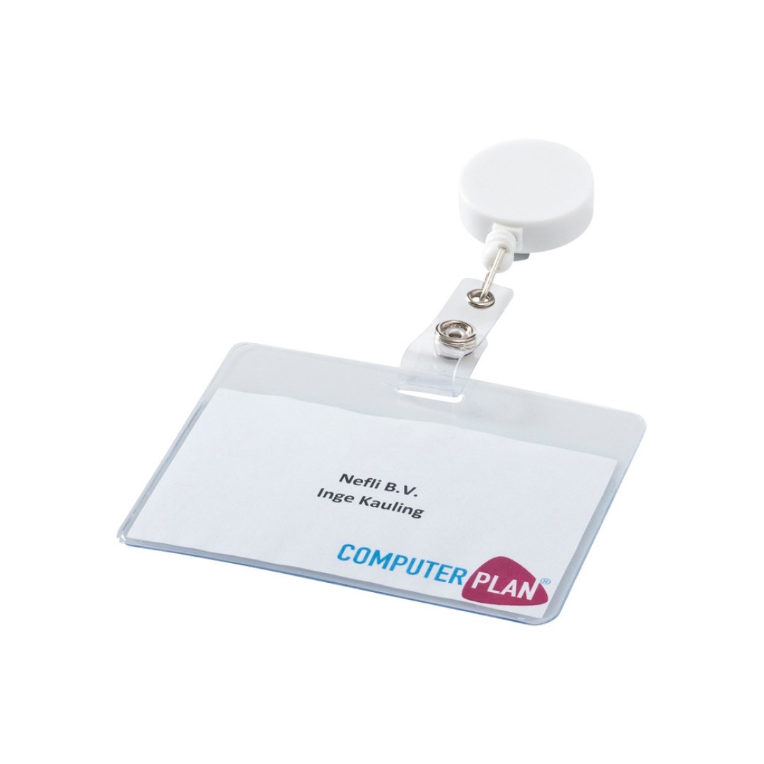 Держатель для бейджа или карты доступа "Lech", белый