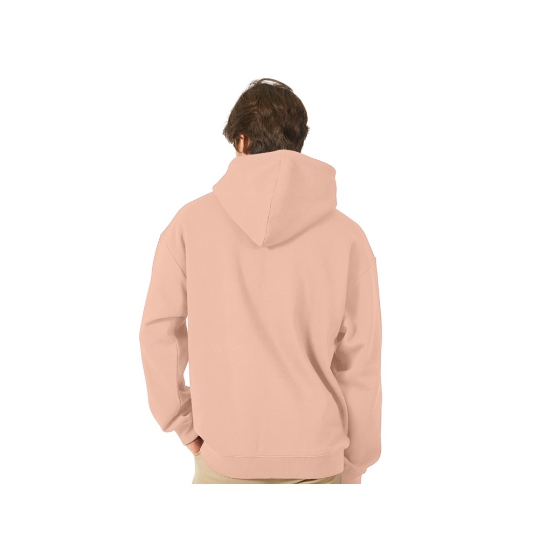 Толстовка с капюшоном оверсайз «Berlin» унисекс, лосось