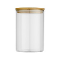 Стеклянный пищевой контейнер Boley объемом 550 мл, натуральный/прозрачный