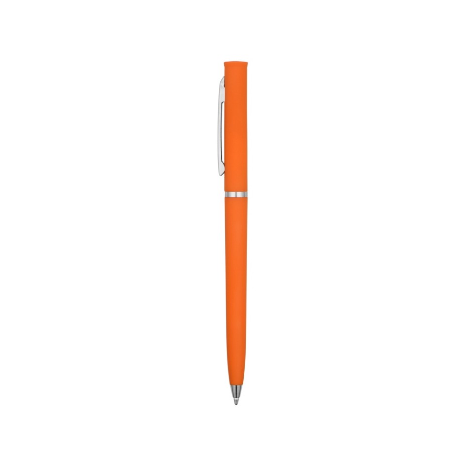 Ручка шариковая "Navi" soft-touch, оранжевый