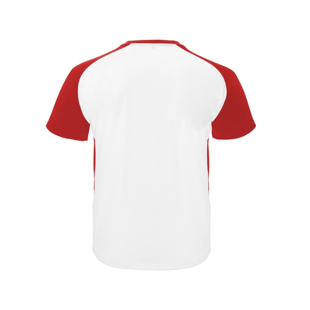 Футболка "Bugatti" мужская, белый/красный