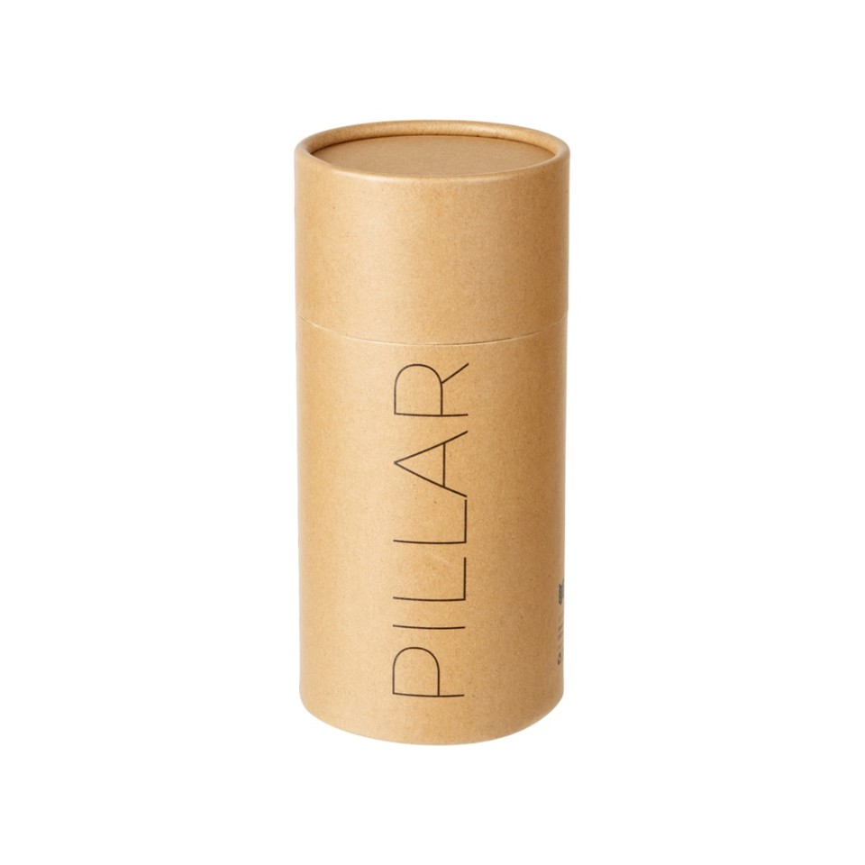 Герметичная вакуумная термокружка "Pillar",550 мл, серебристый (Р)