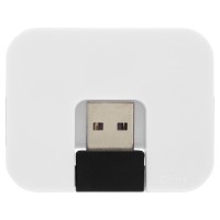 USB Hub "Gaia" на 4 порта, белый