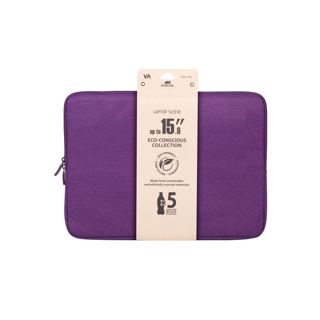 RIVACASE 7705 violet ECO чехол для ноутбука 15.6" / 12
