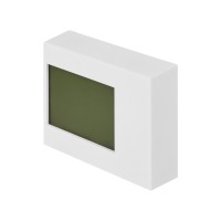 Настольные электронные мультифункциональные часы "Rotatio" с подсветкой, белый