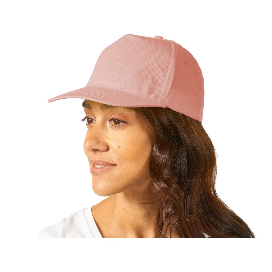 Бейсболка "Memphis" 5-ти панельная 165 гр, лососевый