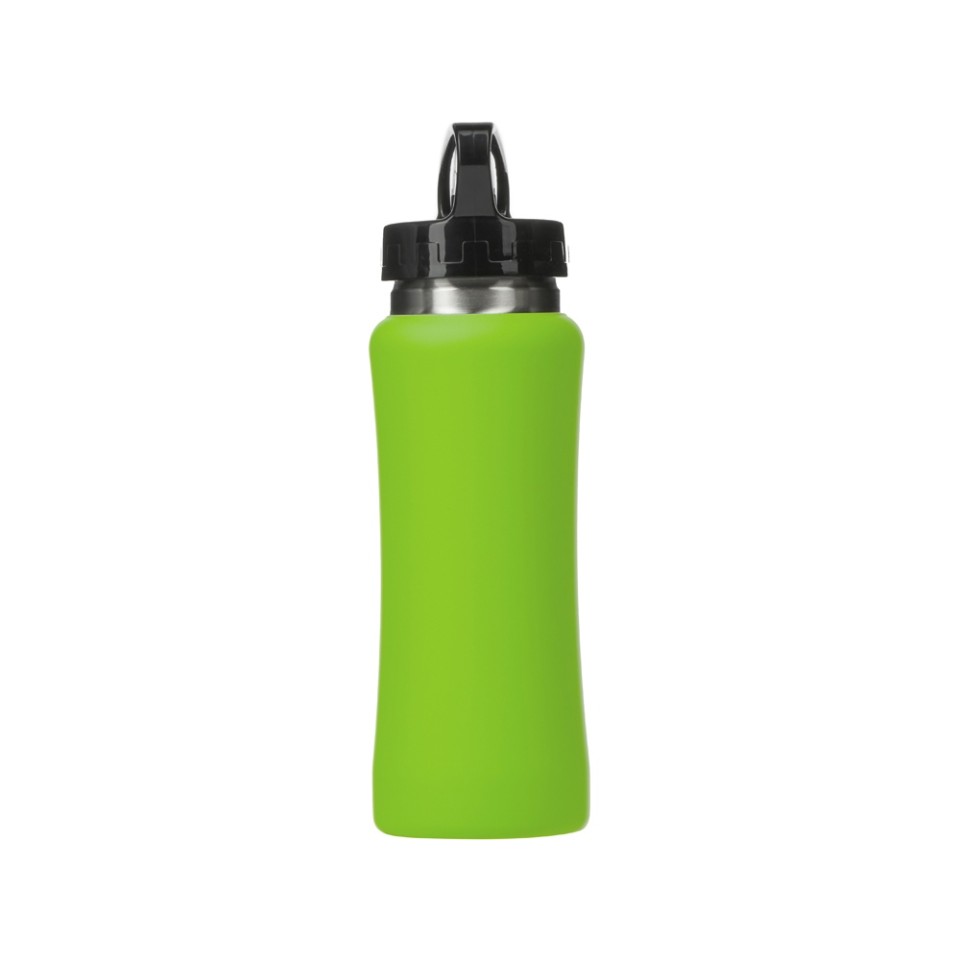 Бутылка для воды "Bottle C1", сталь, soft touch, 600 мл, зеленое яблоко