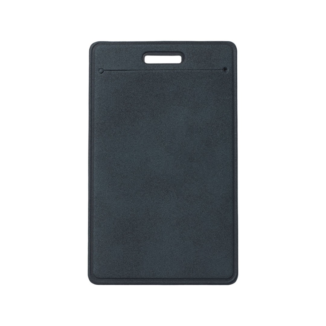 Вертикальный чехол для пропуска из экокожи "Alicante", темно-синий