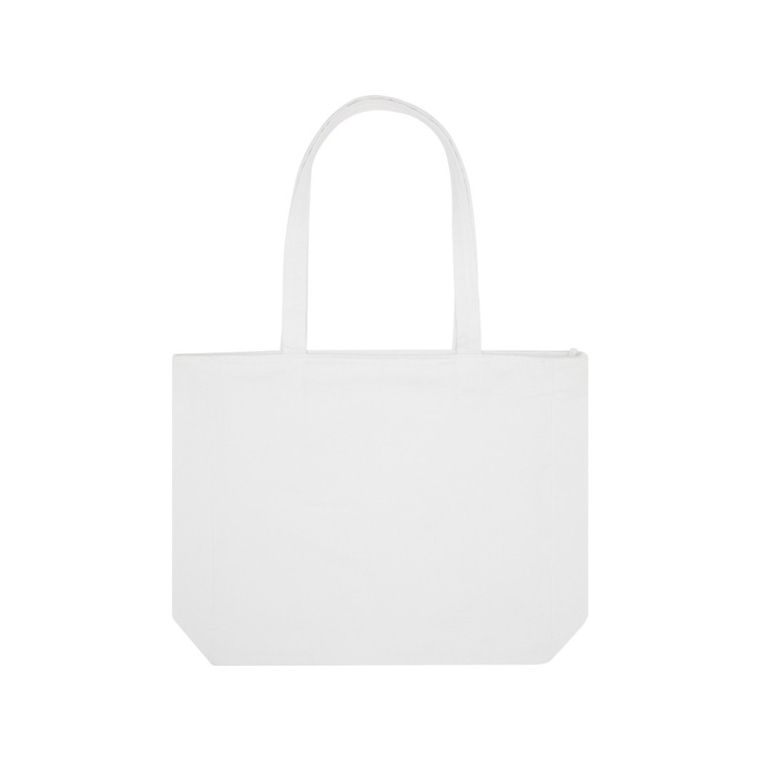 Weekender эко-сумка из переработанного материала Aware™ плотностью 500 г/м2 - Белый