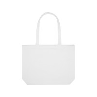 Weekender эко-сумка из переработанного материала Aware™ плотностью 500 г/м2 - Белый