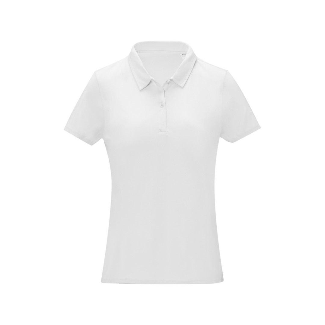 Женская стильная футболка поло с короткими рукавами Deimos, белый