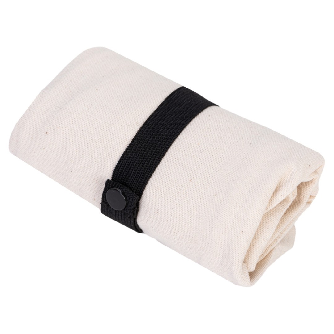 Сумка Fixy из переработанного хлопка с фиксирующей эластичной лентой, натуральный