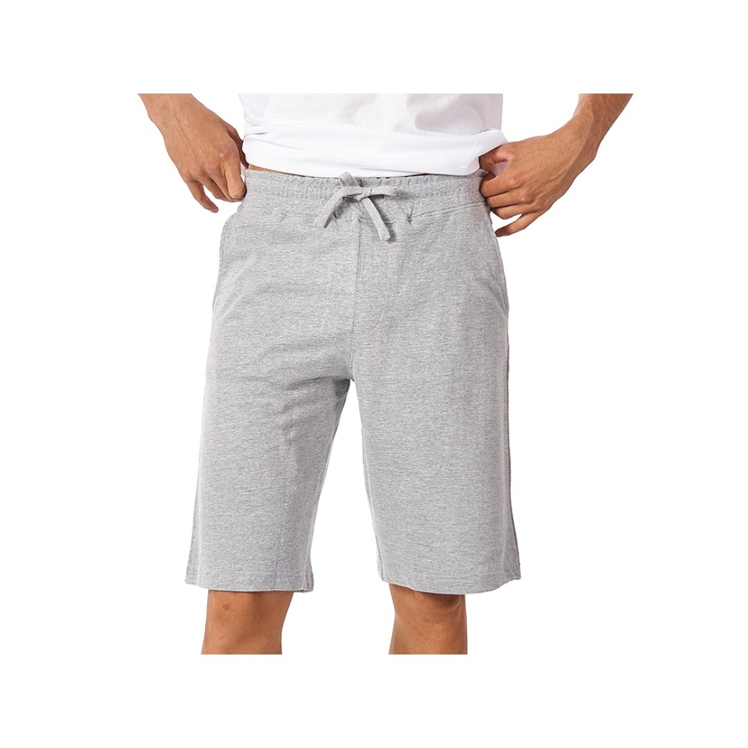 Мужские шорты из френч терри «Warsaw» 220гр, серый меланж