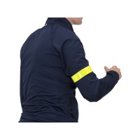 Светоотражающая защитная обертка Mats, 38 см, неоново-желтый