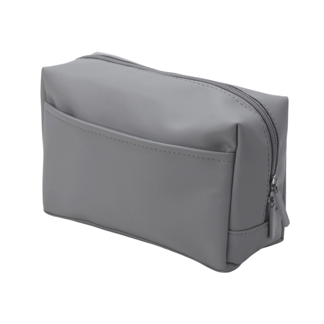 Органайзер для электроники и проводов из искусственной кожи "Sofit", серый