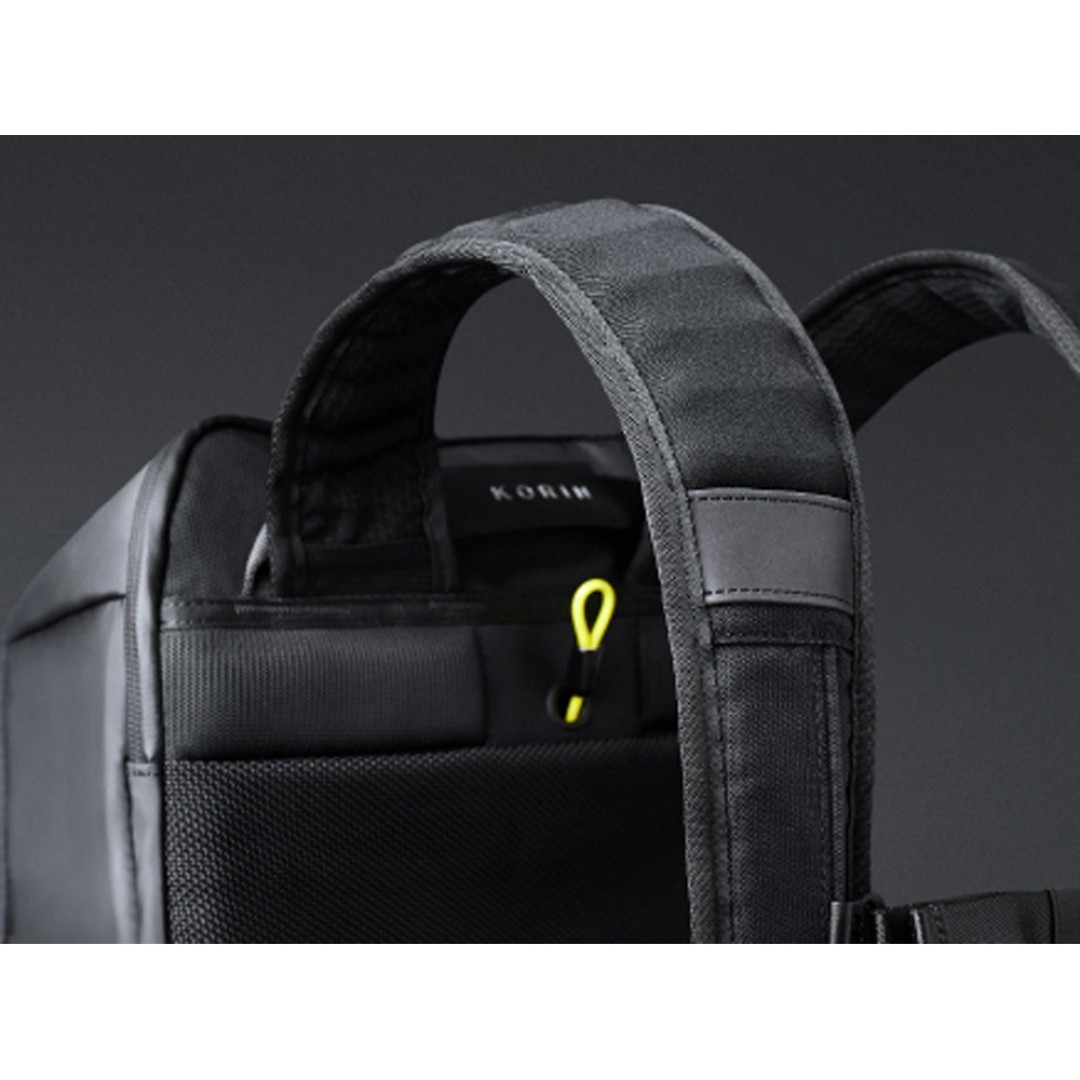 Атикражный рюкзак FlipPack для ноутбука 15.6", черный