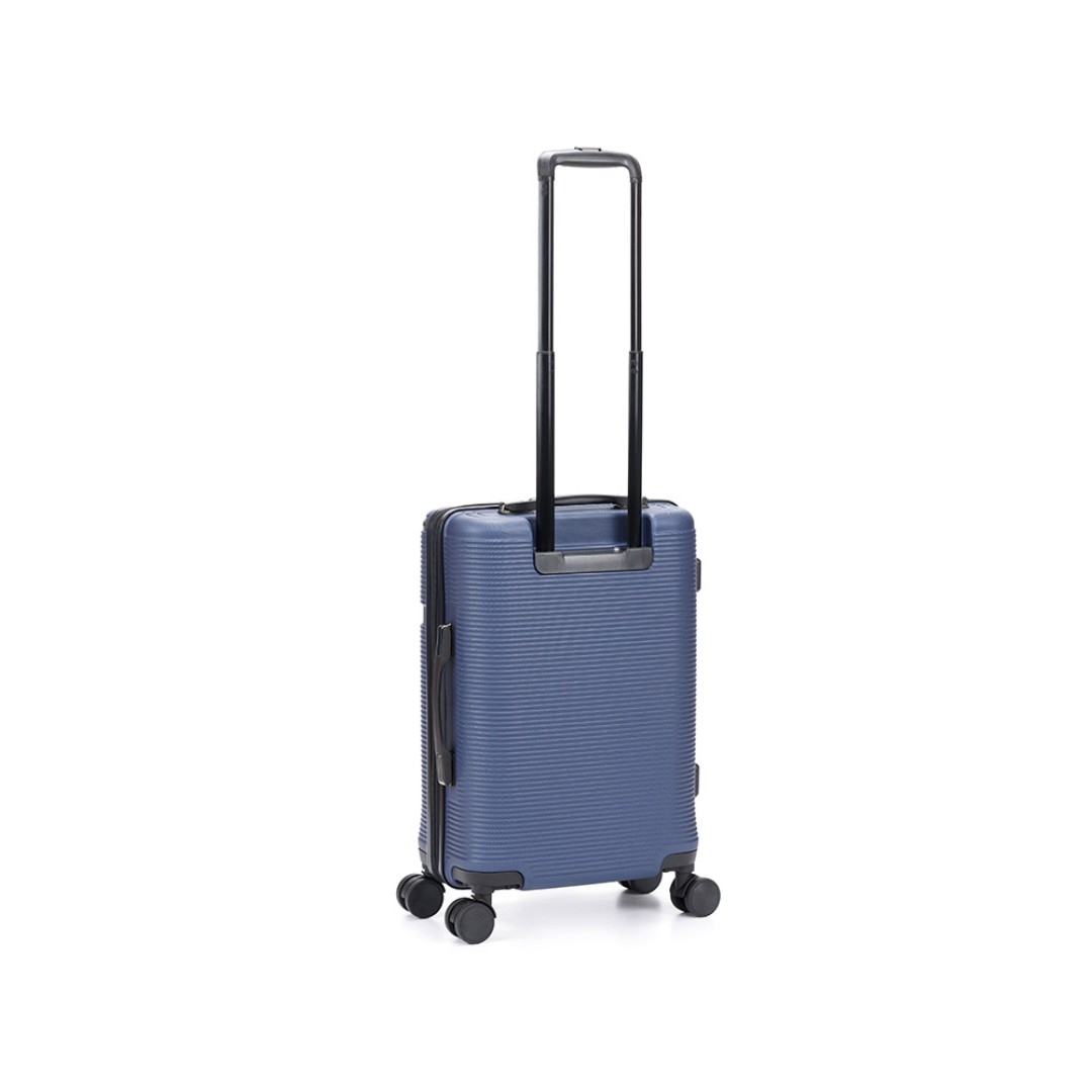 Чемодан TORBER Onego, синий, ABS-пластик, 59,5 х 39,5 х 24 см, 46 л