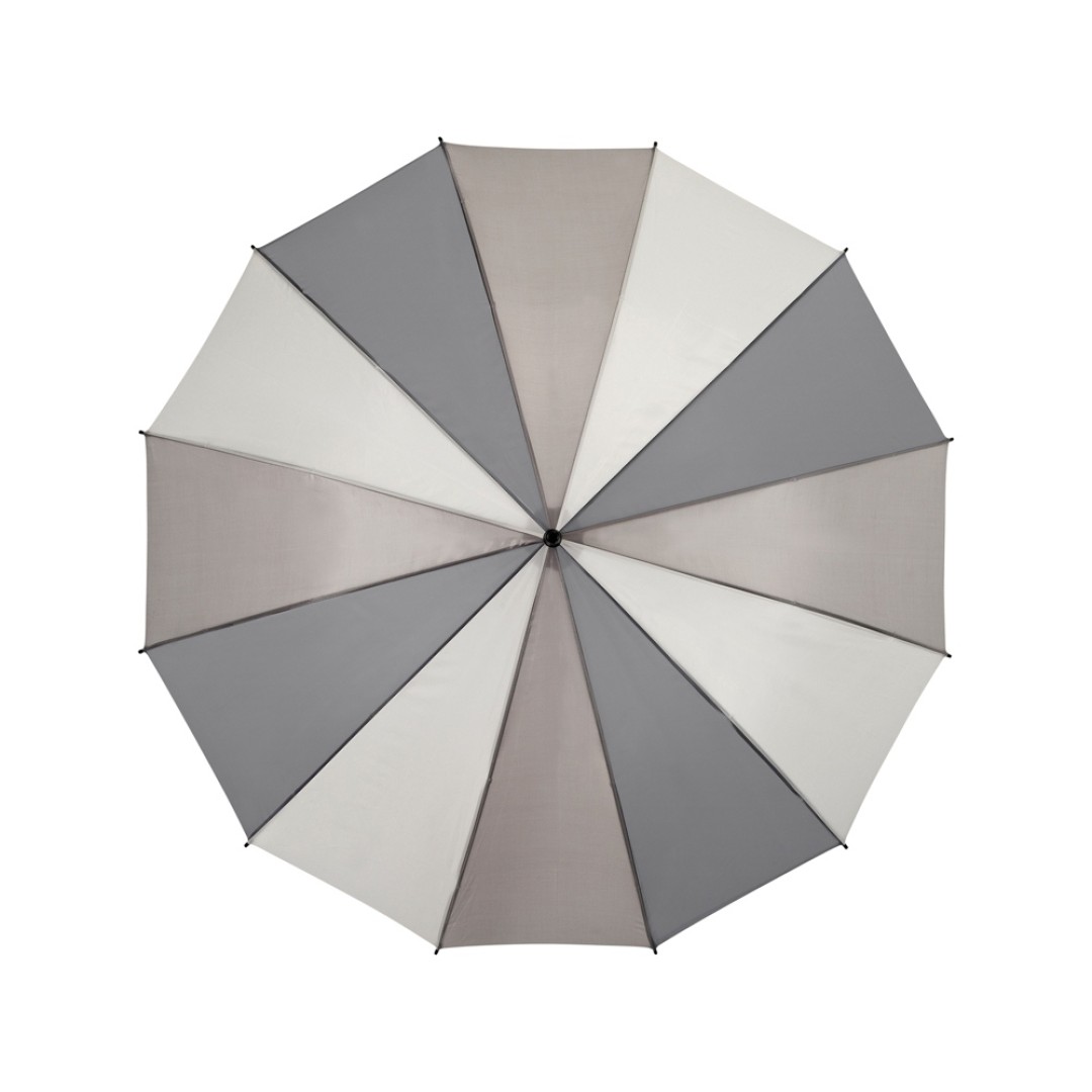 Зонт трость "Trias", полуавтомат 23,5", серый