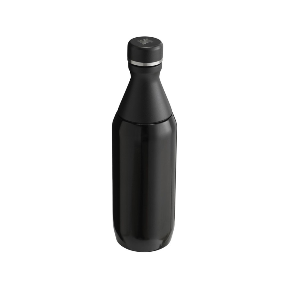 Бутылка для воды Stanley All Day Slim объемом 350 мл - черный глянцевый