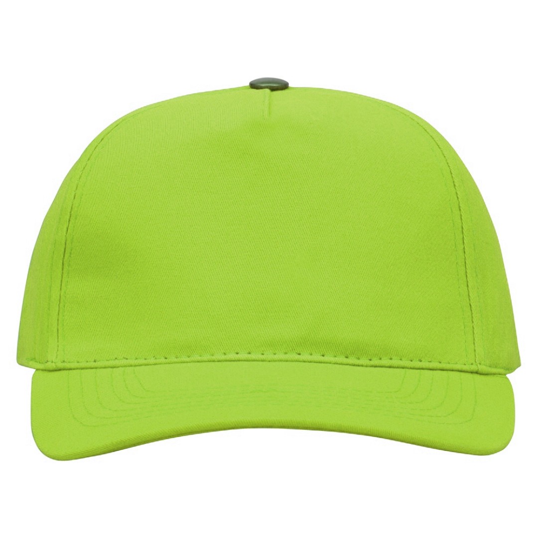 Бейсболка "New York" 5-ти панельная, зеленое яблоко