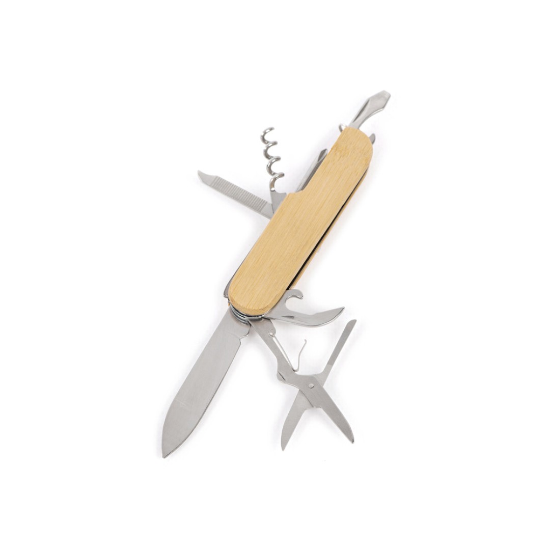 Мультитул-нож «Bambo», бамбук