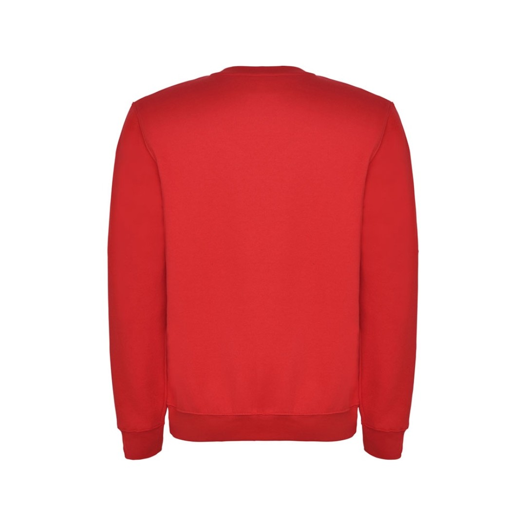Свитшот с начесом "Clasica" унисекс, красный