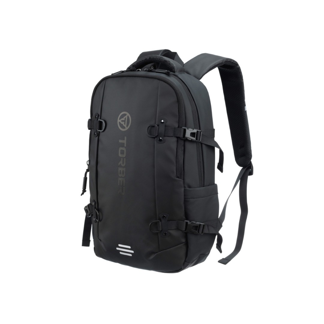 Рюкзак спортивный TORBER Xtreme 18", чёрный, 31 х 12 х 46 см, 17л