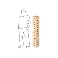 Игра из дерева "XL Tower", 57 брусков