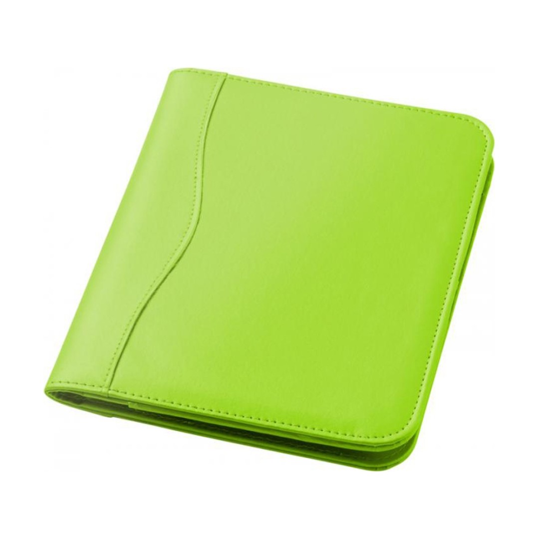 Папка A5 "Ebony", зеленое яблоко