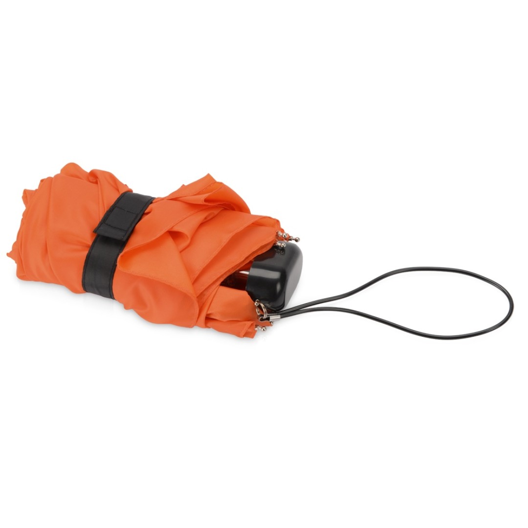 Зонт складной "Stella", механический 18", оранжевый (Р)