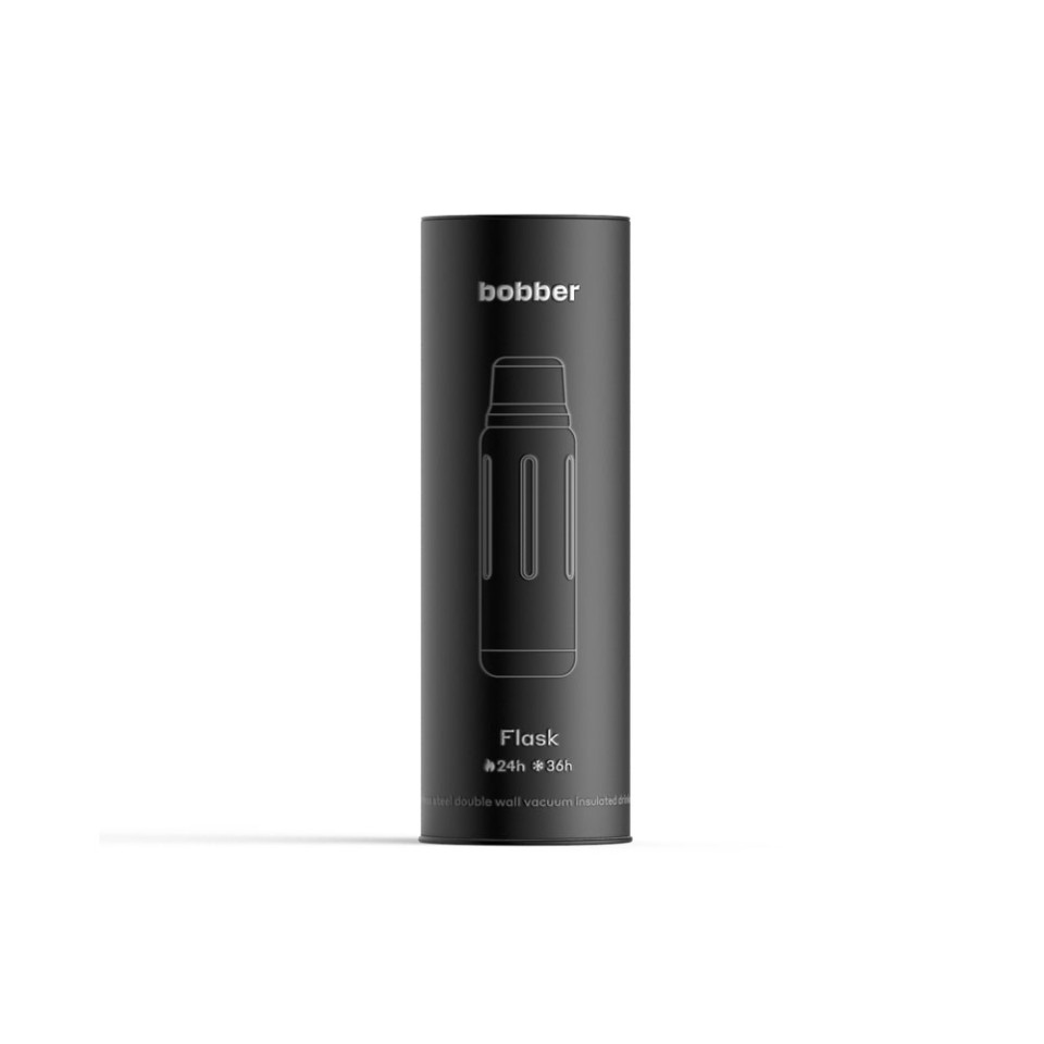 Термос для напитков, вакуумный, бытовой, тм "bobber". Объем 0.47 литра. Артикул Flask-470 Matte