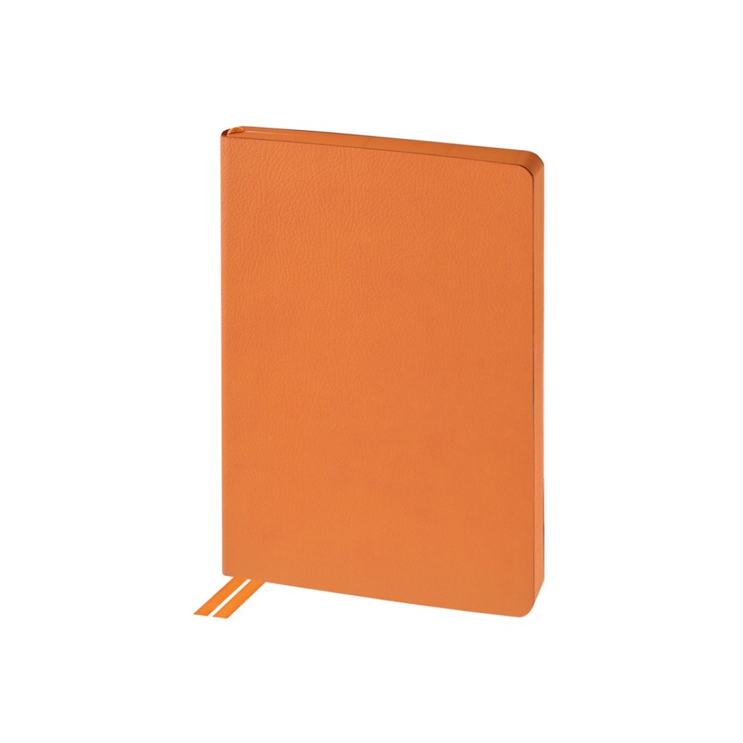 Ежедневник недатированный А5 "Megapolis Nappa Flex", оранжевый