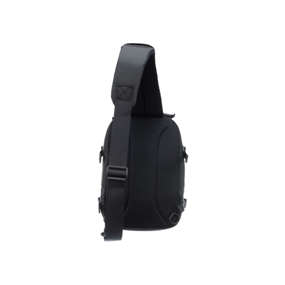 Рюкзак на одно плечо TORBER Xtreme, оранжевый/чёрный, 20 х 8 х 31 см, 5л