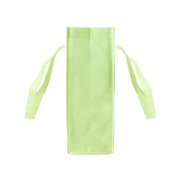 Сумка-шоппер Wheat из переработанного пластика 80gsm, 30.5*33*12.5cm, зеленый