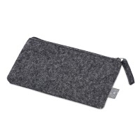 Пенал из RPET-фетра "Felt", серый