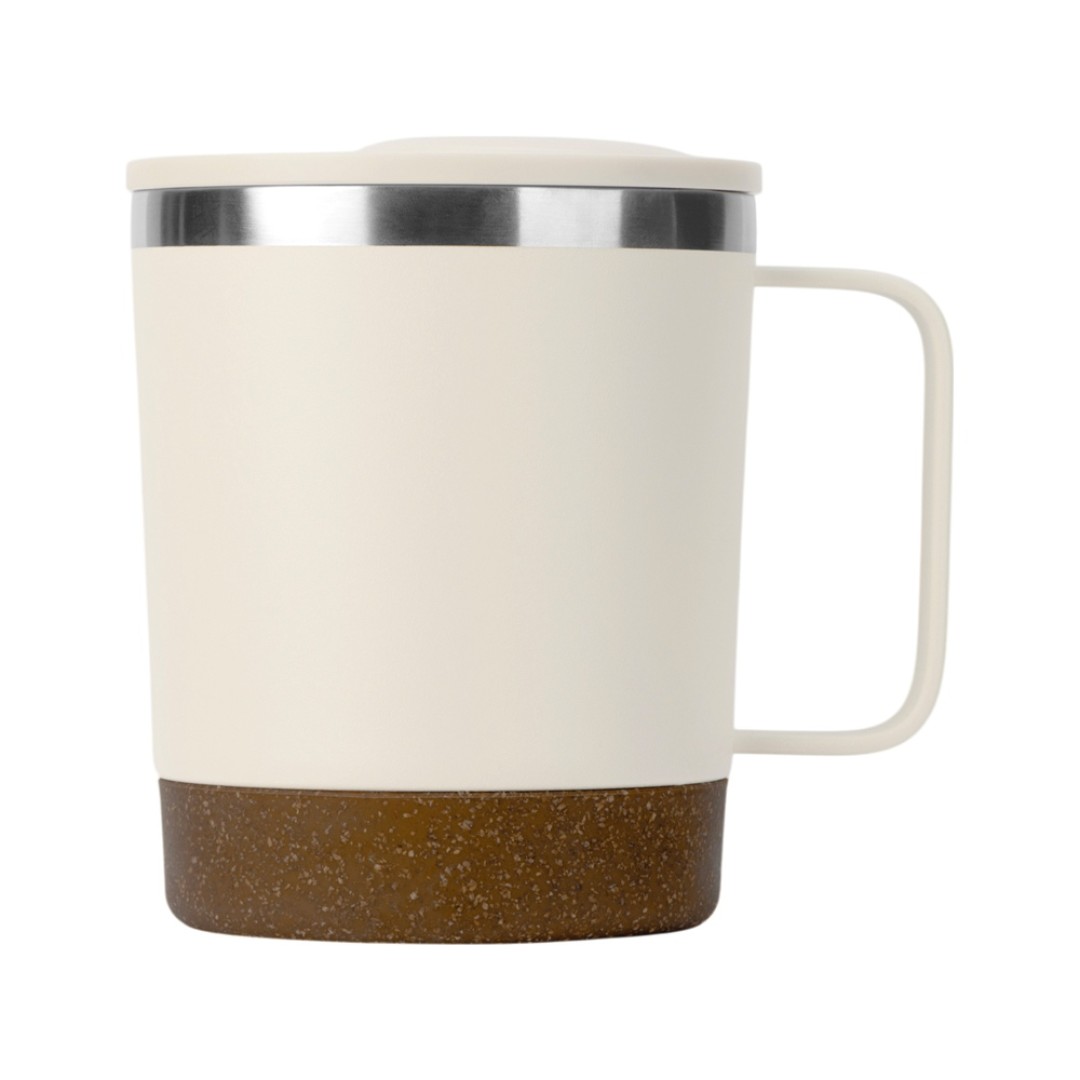 Стальная кружка с двойными стенками "Swipe", белый0,00