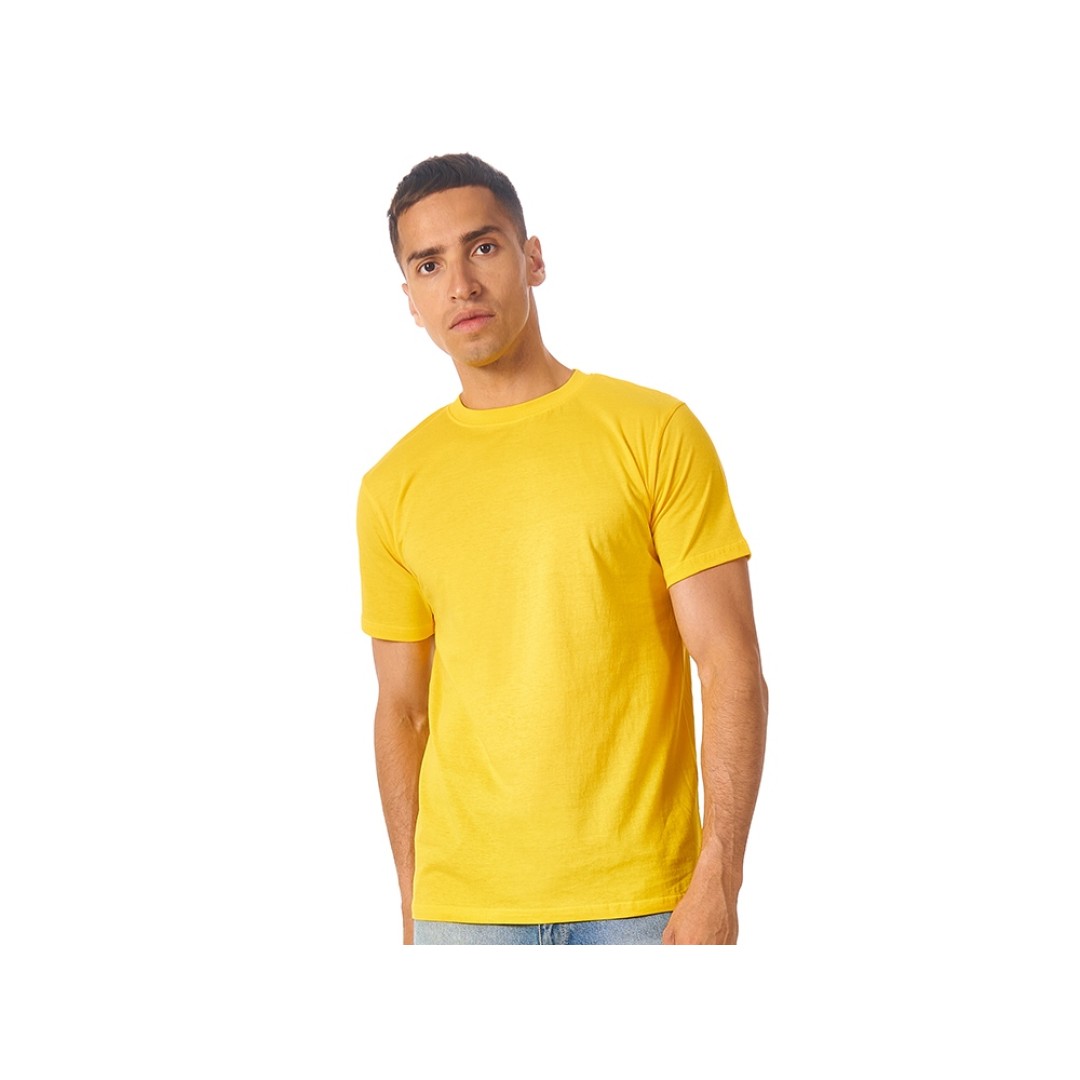 Футболка "Super club" мужская, желтый