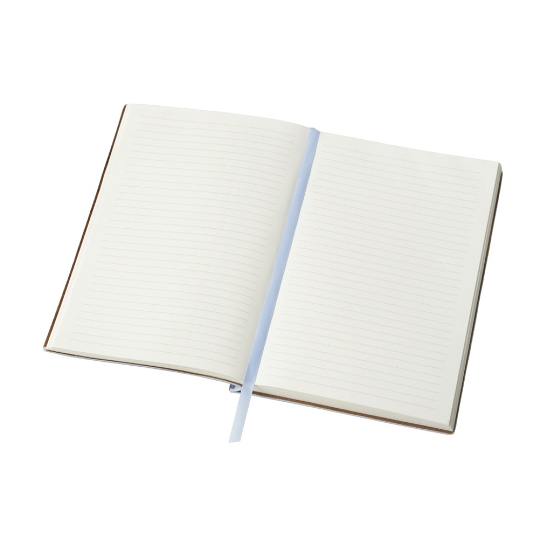 Блокнот А5 "Scribe", гибкая обложка, 96 листов 80 гр/м2, голубой
