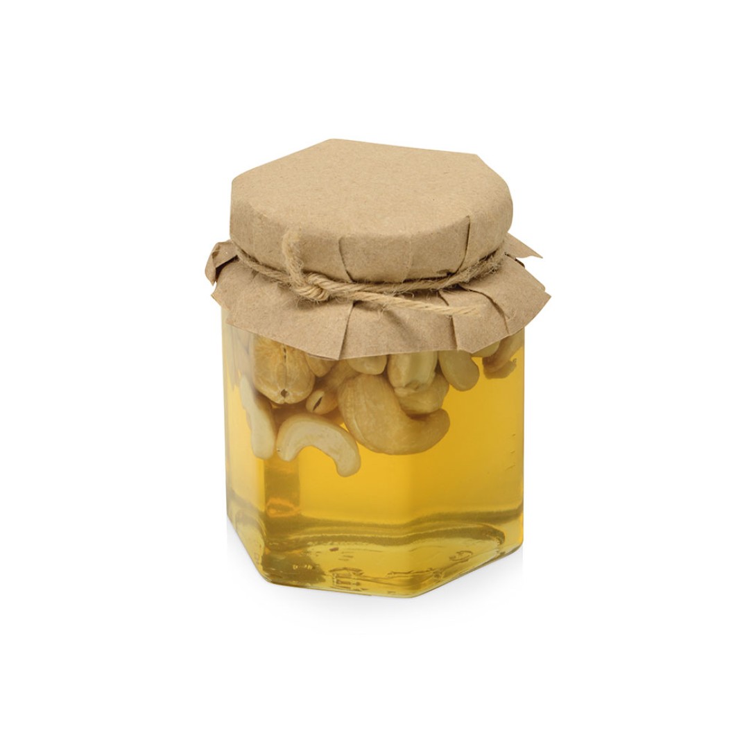 Сувенирный набор "Мед с кешью" 250 гр