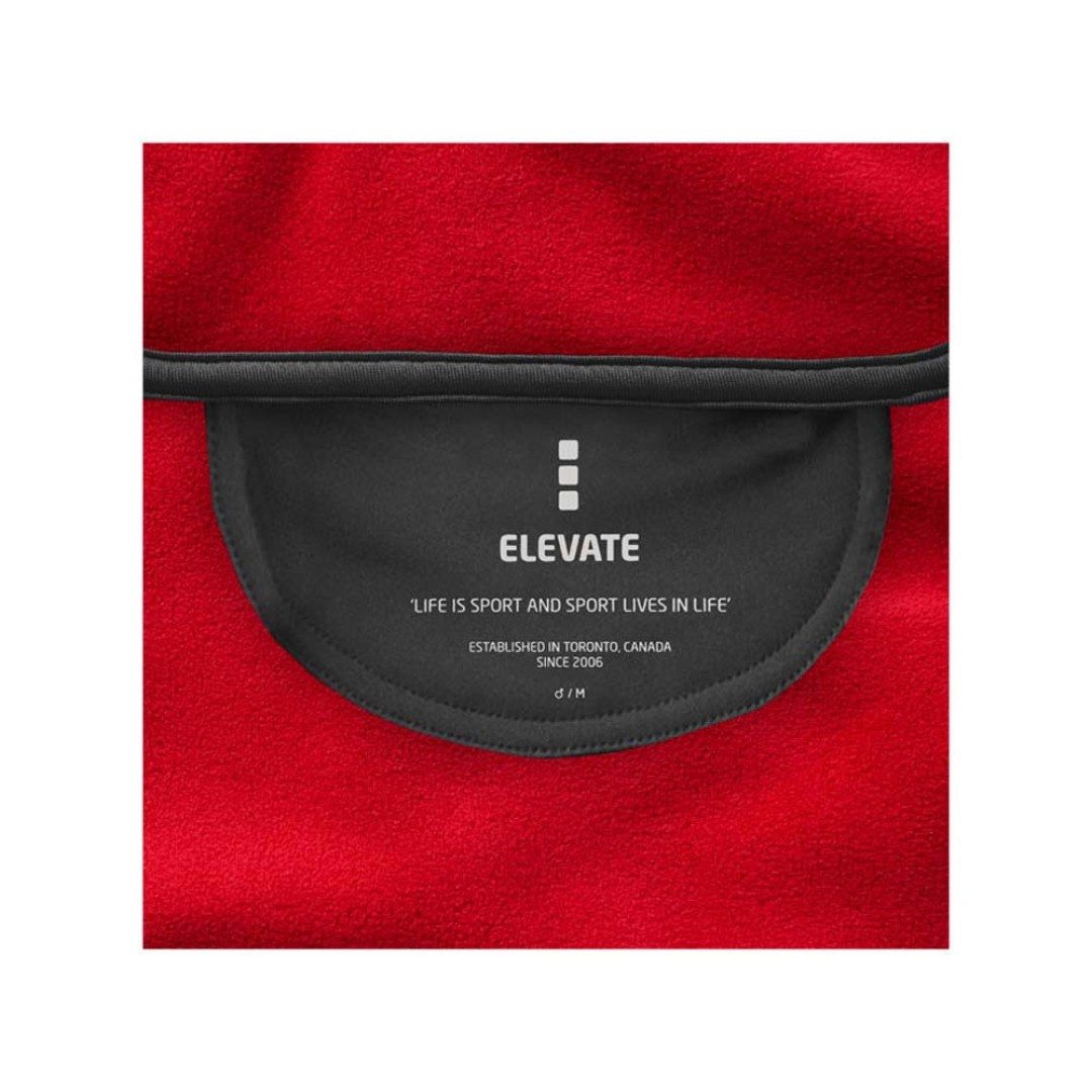 Куртка флисовая "Brossard" мужская, красный