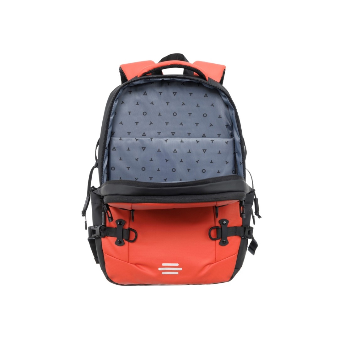 Рюкзак спортивный TORBER Xtreme 18", оранжевый/чёрный, 31 х 12 х 46 см, 17л