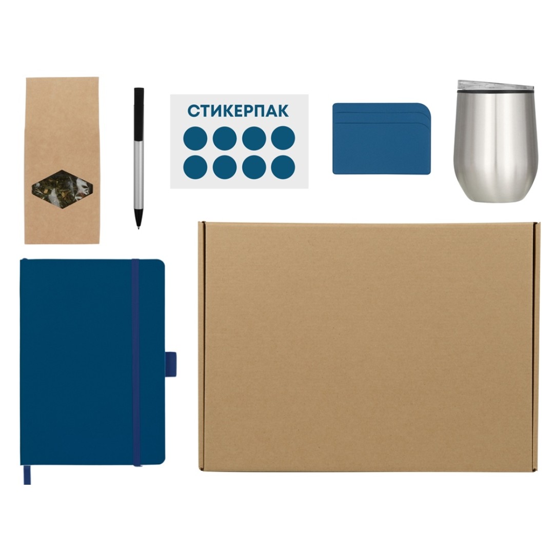 Welcome pack «Warm welcome», синий